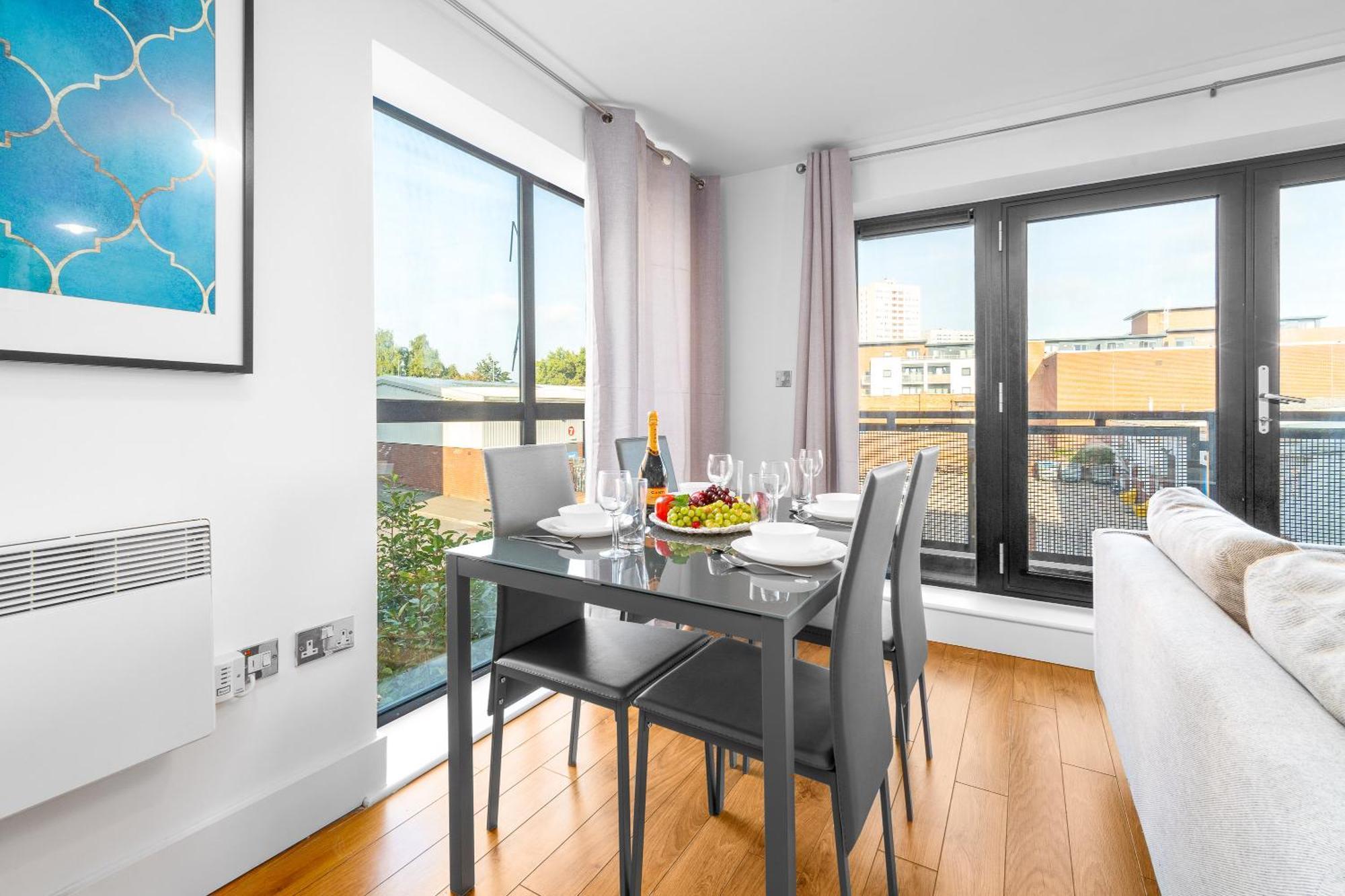 Stylish Birmingham City Centre - 2 Bed - Secure Parking - 5Ac Luaran gambar